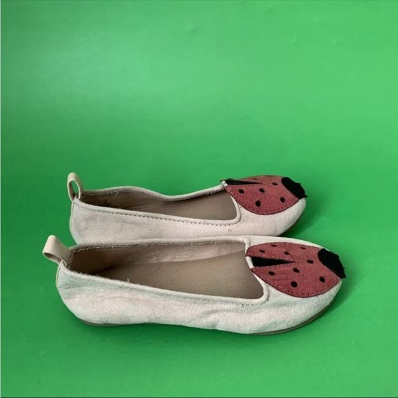 Old Navy toddler girls Lady Bug flats size 8 - Picture 1 of 7